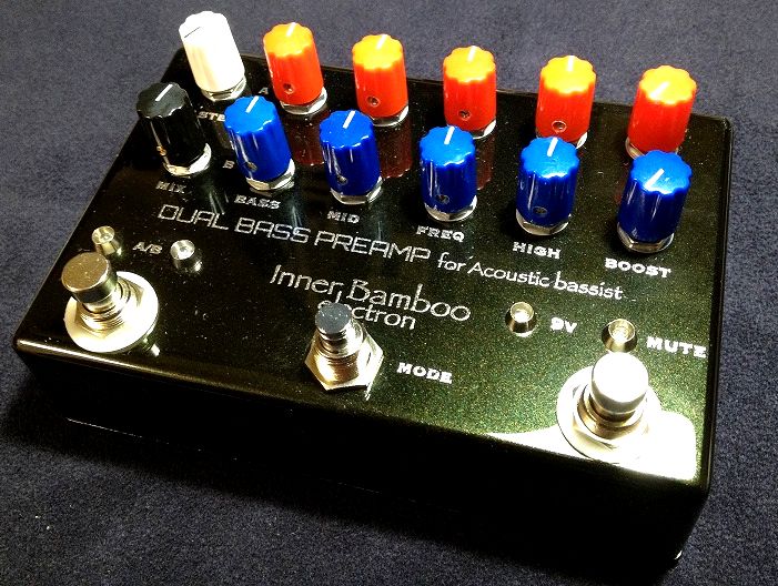 DUAL BASS PREAMP for Acoustic Bassist